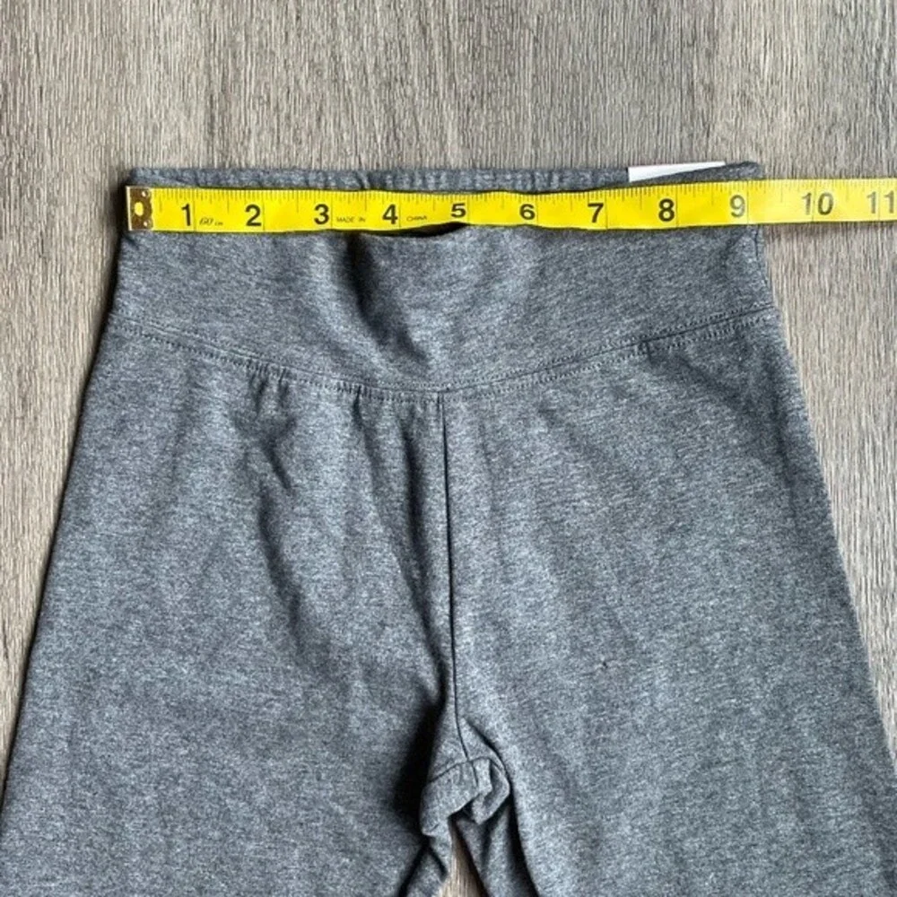 NWOT Justice Full Length Leggings Dark Grey S (7/8)